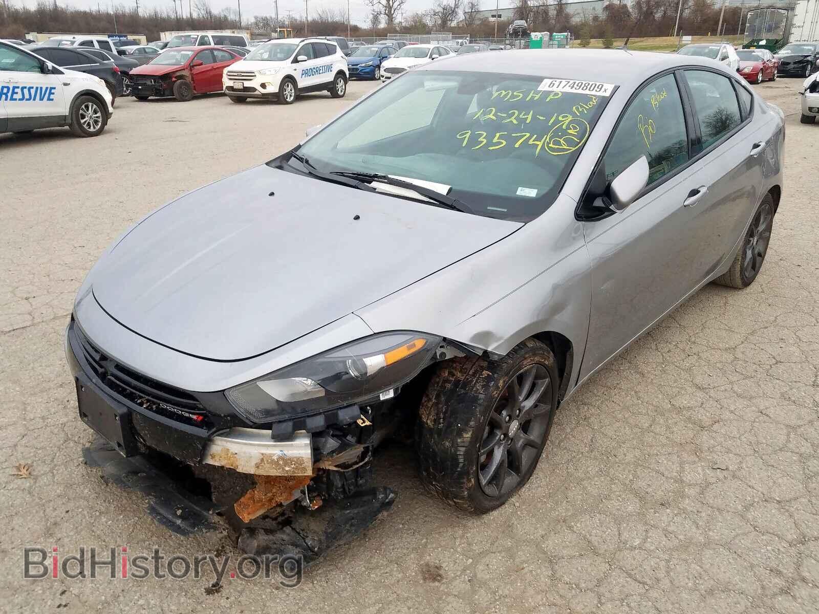 2015 DODGE DART - VIN: 1C3CDFAA5FD364058 - Фото 2