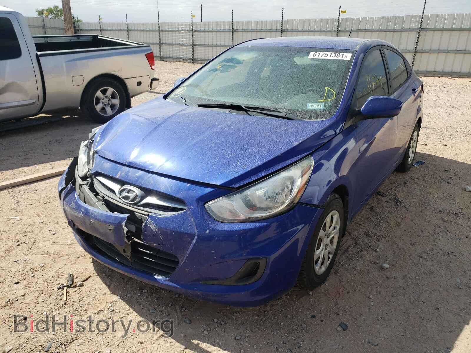 2014 HYUNDAI ACCENT - VIN: KMHCT4AE8EU760744 - Фото 2