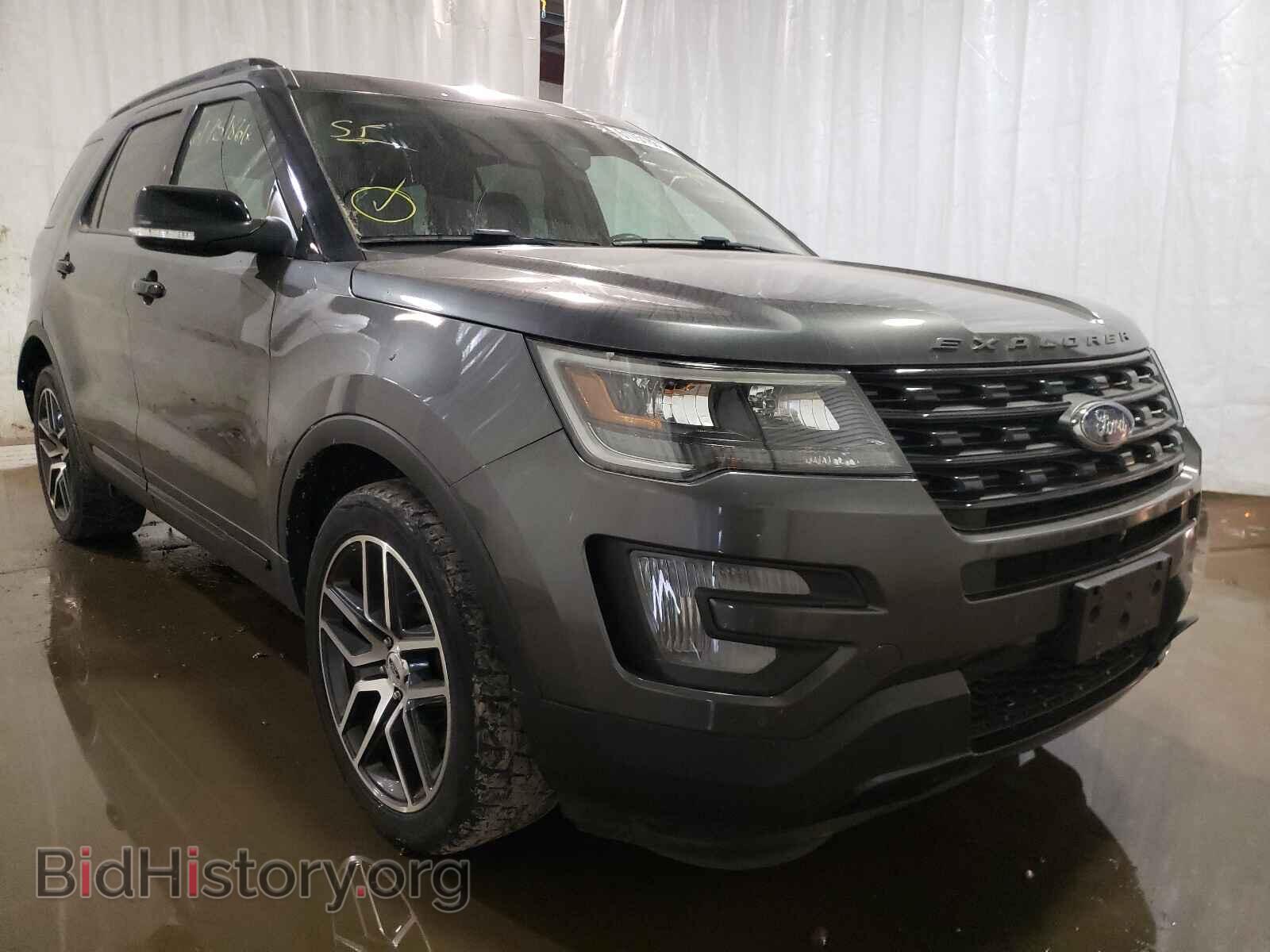 Photo 1FM5K8GT6HGD19318 - FORD EXPLORER 2017