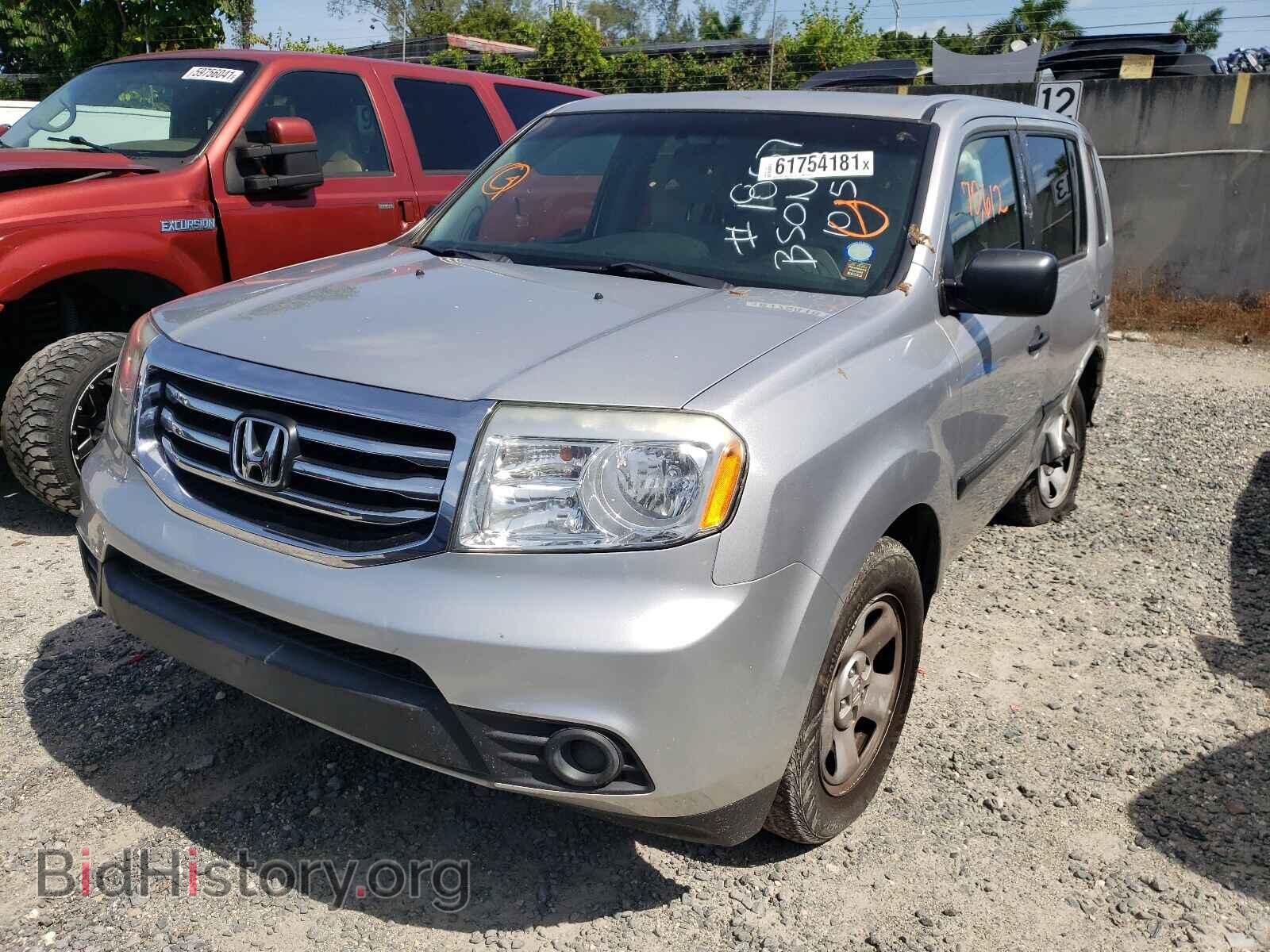 2015 HONDA PILOT - VIN: 5FNYF3H24FB031867 - Фото 2
