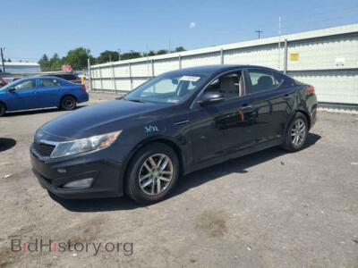 2012 Kia OPTIMA LX, черный — VIN 5XXGM4A72CG044915, Copart