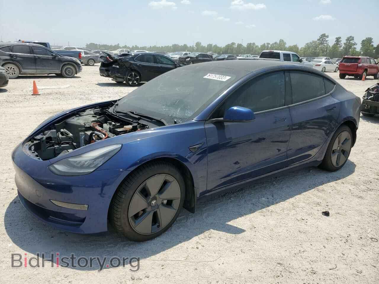 Photo 5YJ3E1EB8MF848875 - TESLA MODEL 3 2021