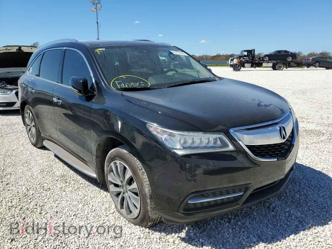 Photo 5FRYD3H46GB012437 - ACURA MDX 2016
