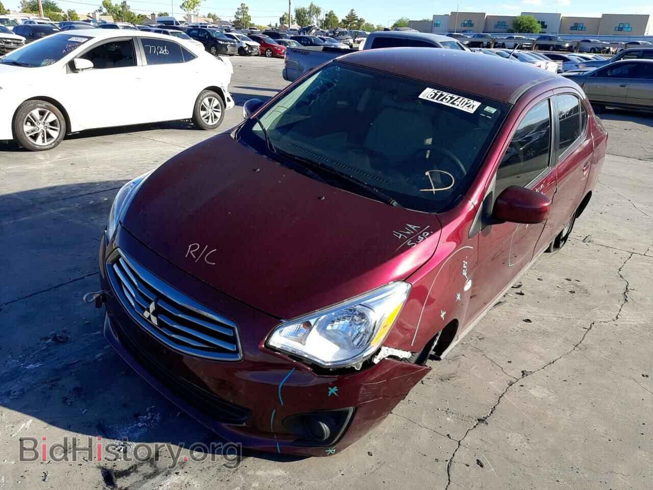 2019 MITSUBISHI MIRAGE - VIN: ML32F3FJ5KHF16745 - Фото 2