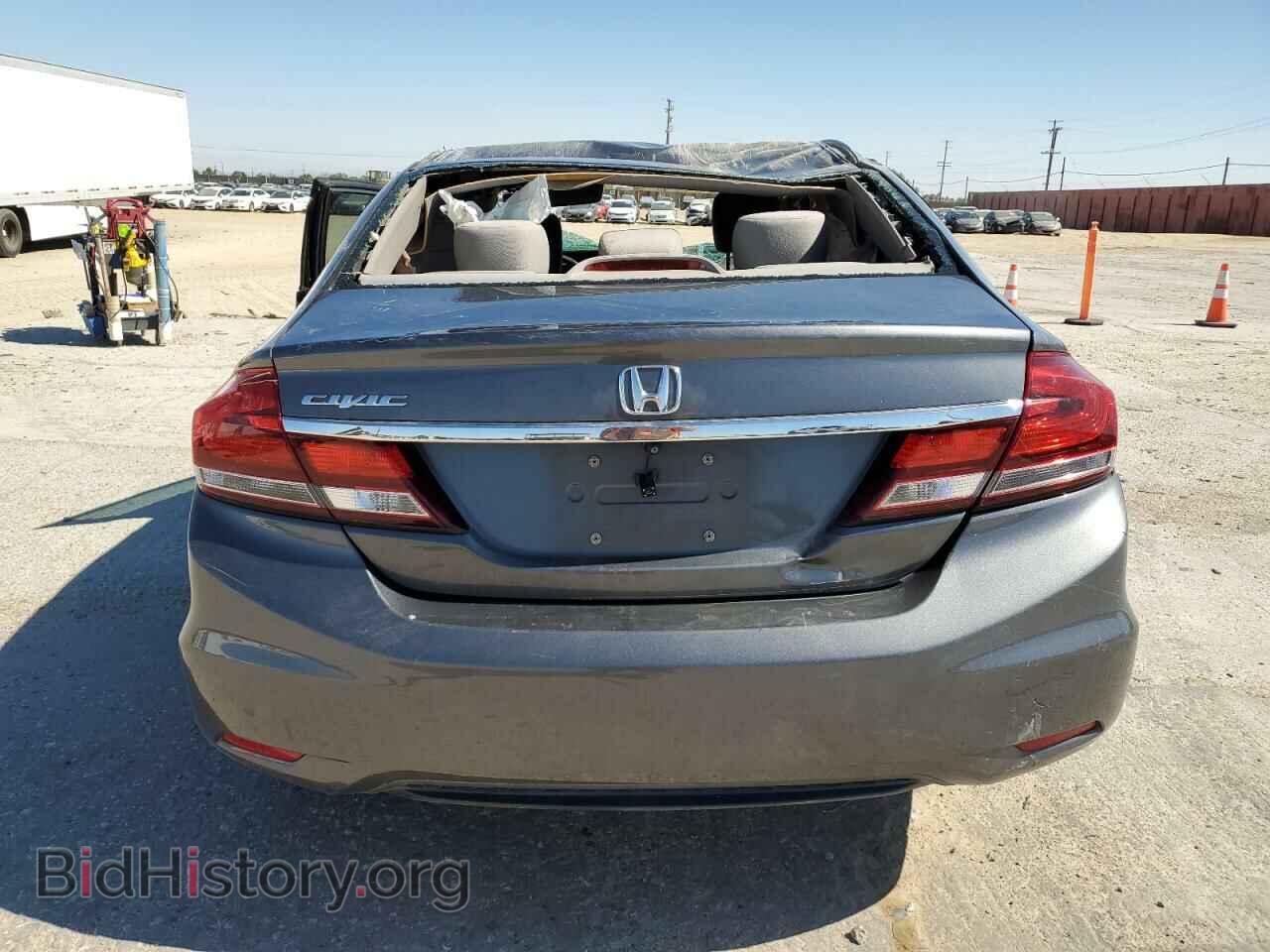 2013 HONDA CIVIC - VIN: 19XFB2F58DE207235 - Фото 6