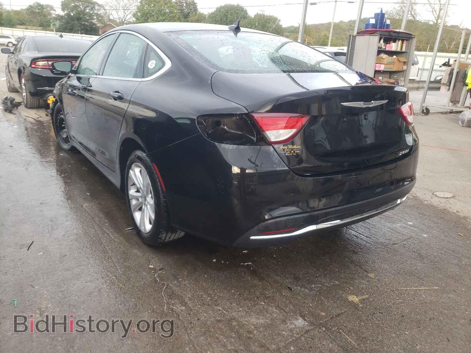 2016 CHRYSLER 200 - VIN: 1C3CCCAB5GN128368 - Фото 3