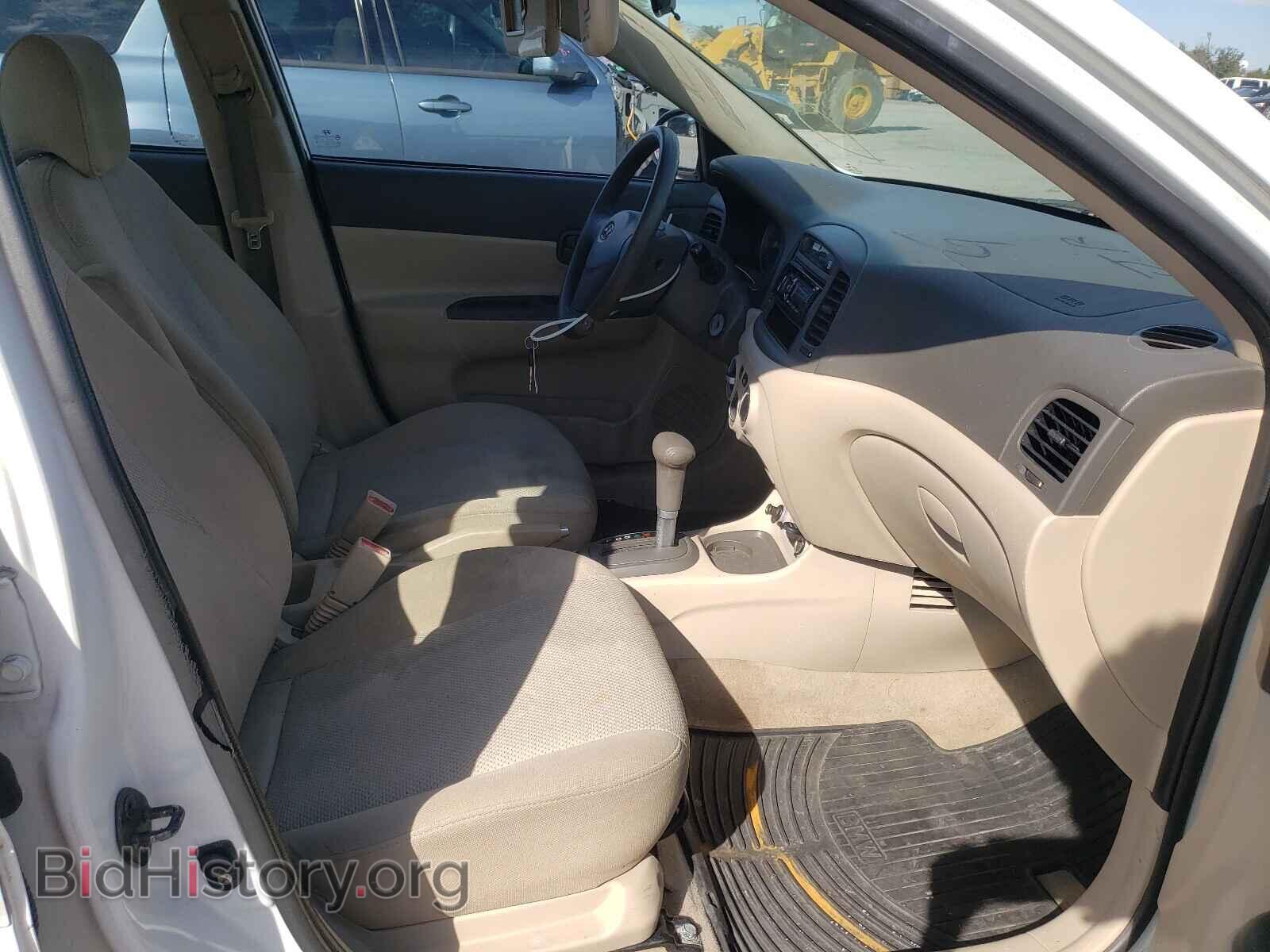 2007 HYUNDAI ACCENT - VIN: KMHCN46C07U129202 - Фото 5