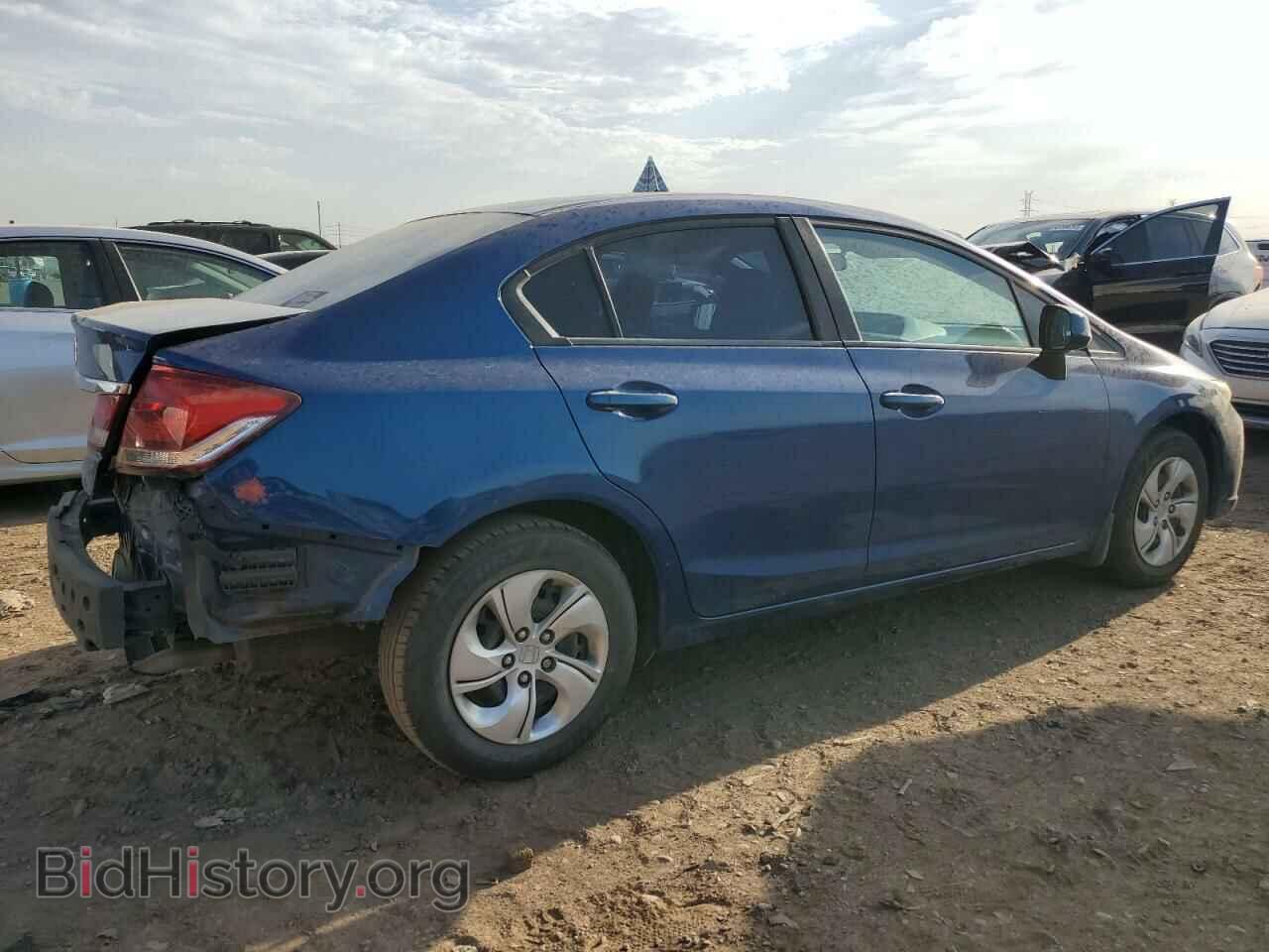 2013 HONDA CIVIC - VIN: 19XFB2F52DE259668 - Фото 3