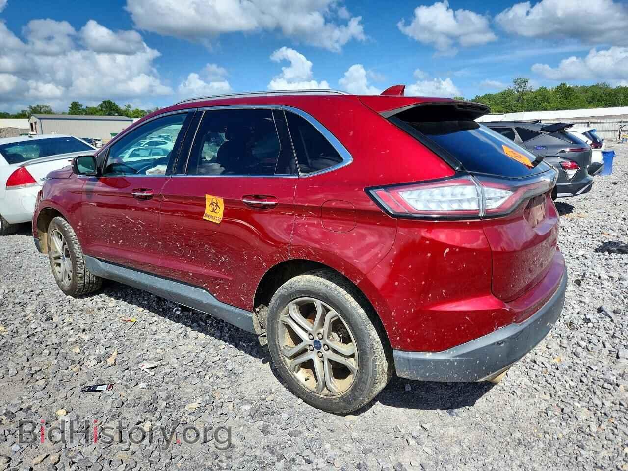 2015 FORD EDGE - VIN: 2FMTK4K93FBB10313 - Фото 2