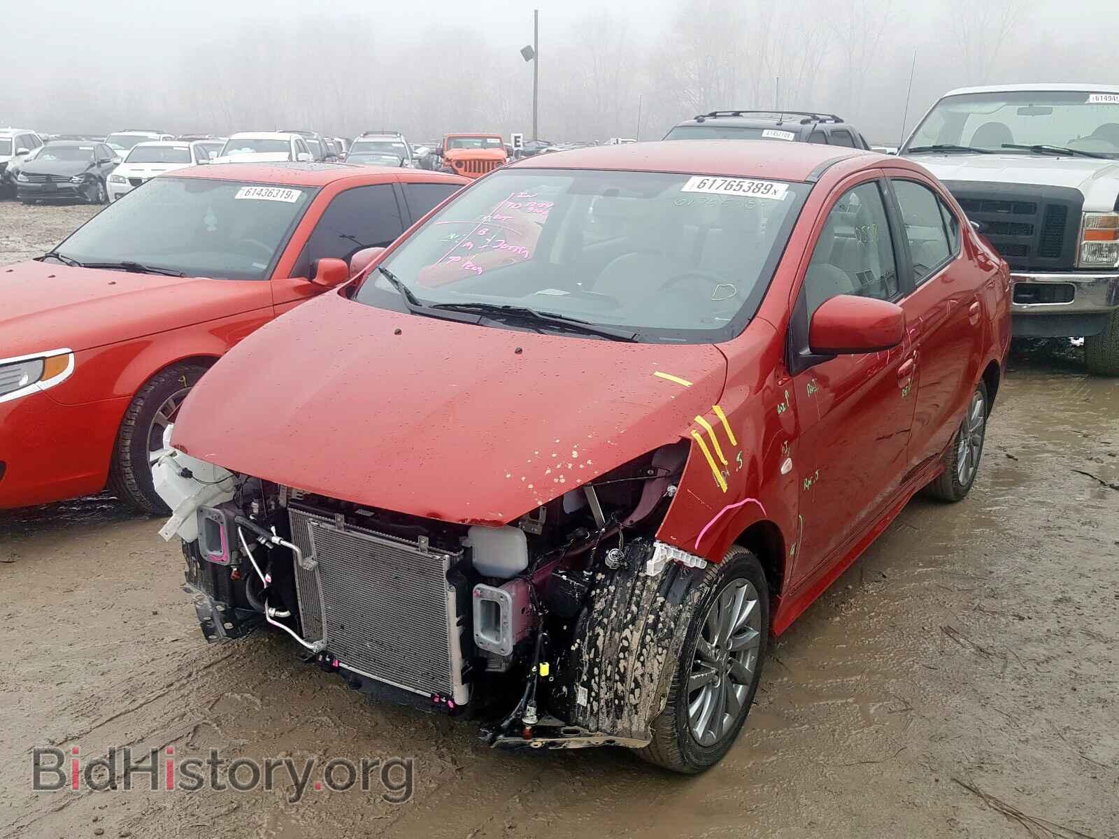 2019 MITSUBISHI MIRAGE - VIN: ML32F3FJ0KHF08522 - Фото 2