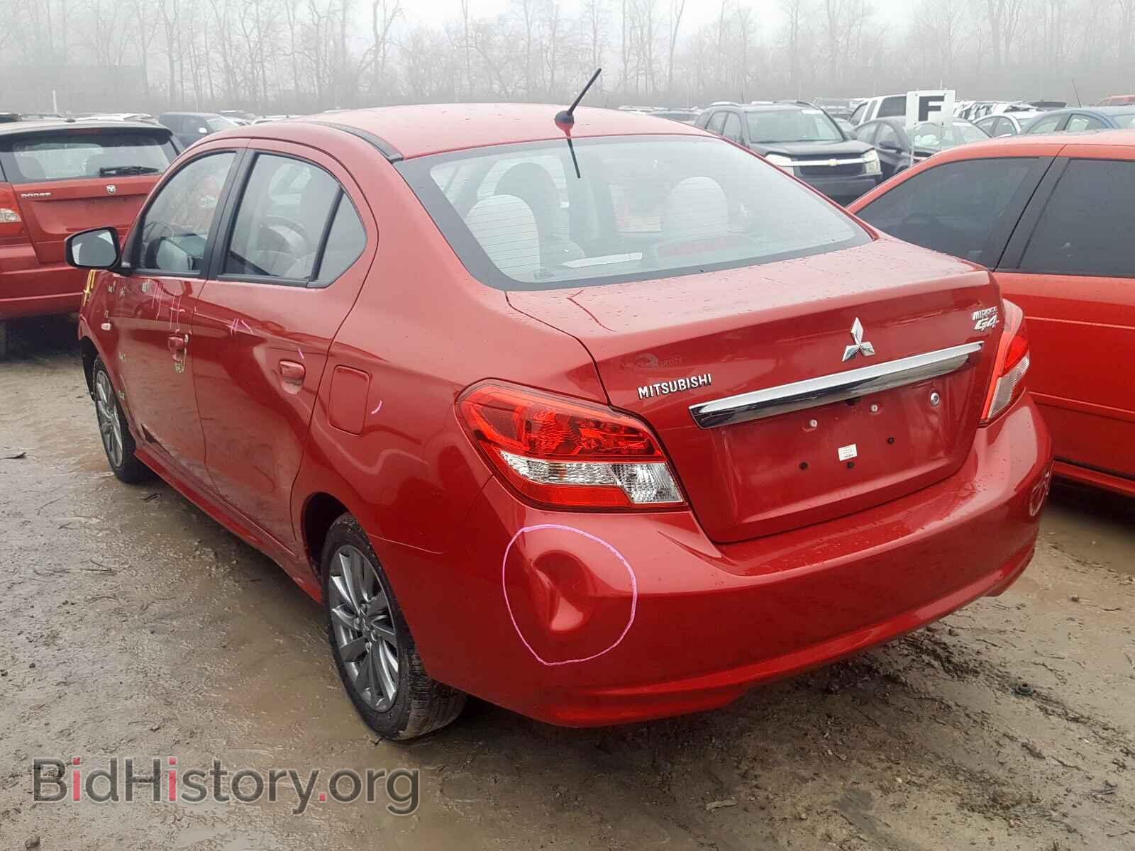 2019 MITSUBISHI MIRAGE - VIN: ML32F3FJ0KHF08522 - Фото 3