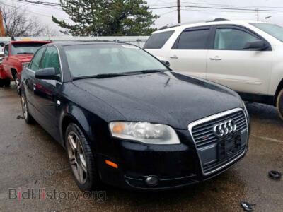 2007 Audi A4 A4 2.0T QU, черный — VIN WAUDF78E07A178209, Copart
