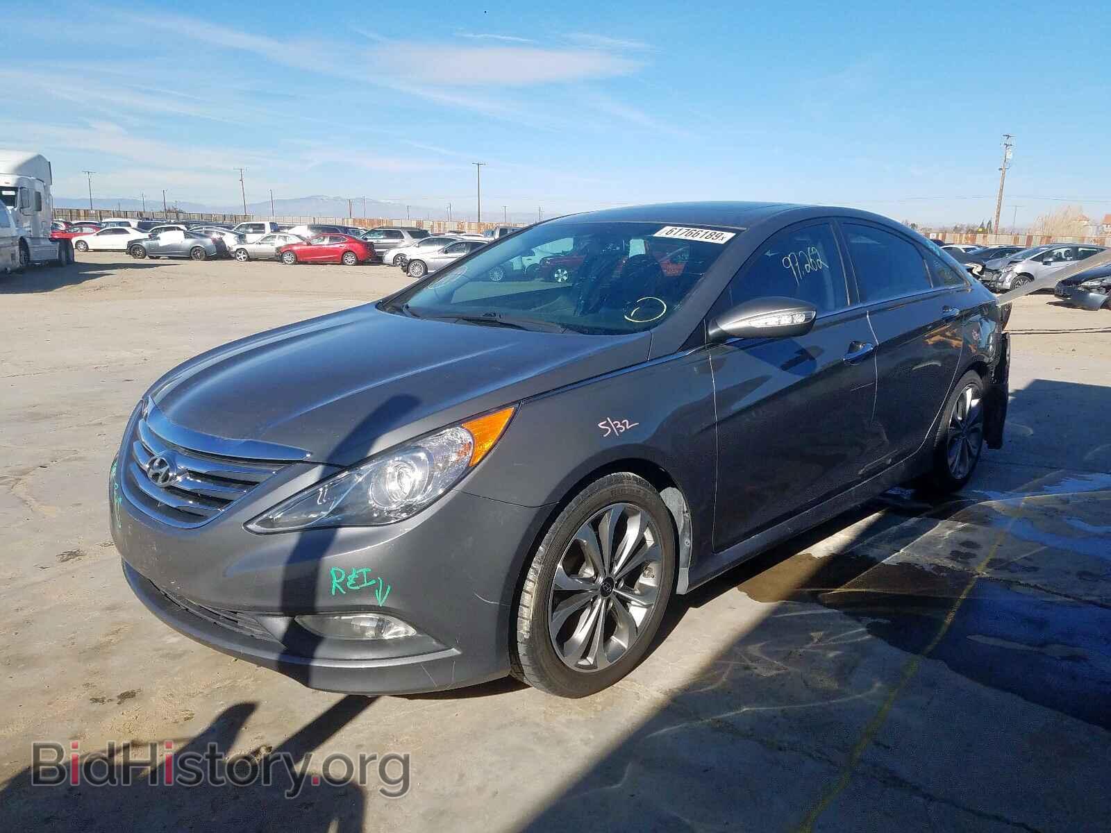 2014 HYUNDAI SONATA - VIN: 5NPEC4AC5EH874481 - Фото 2