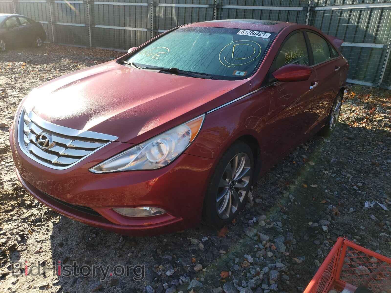 2012 HYUNDAI SONATA - VIN: 5NPEC4AB0CH416724 - Фото 2