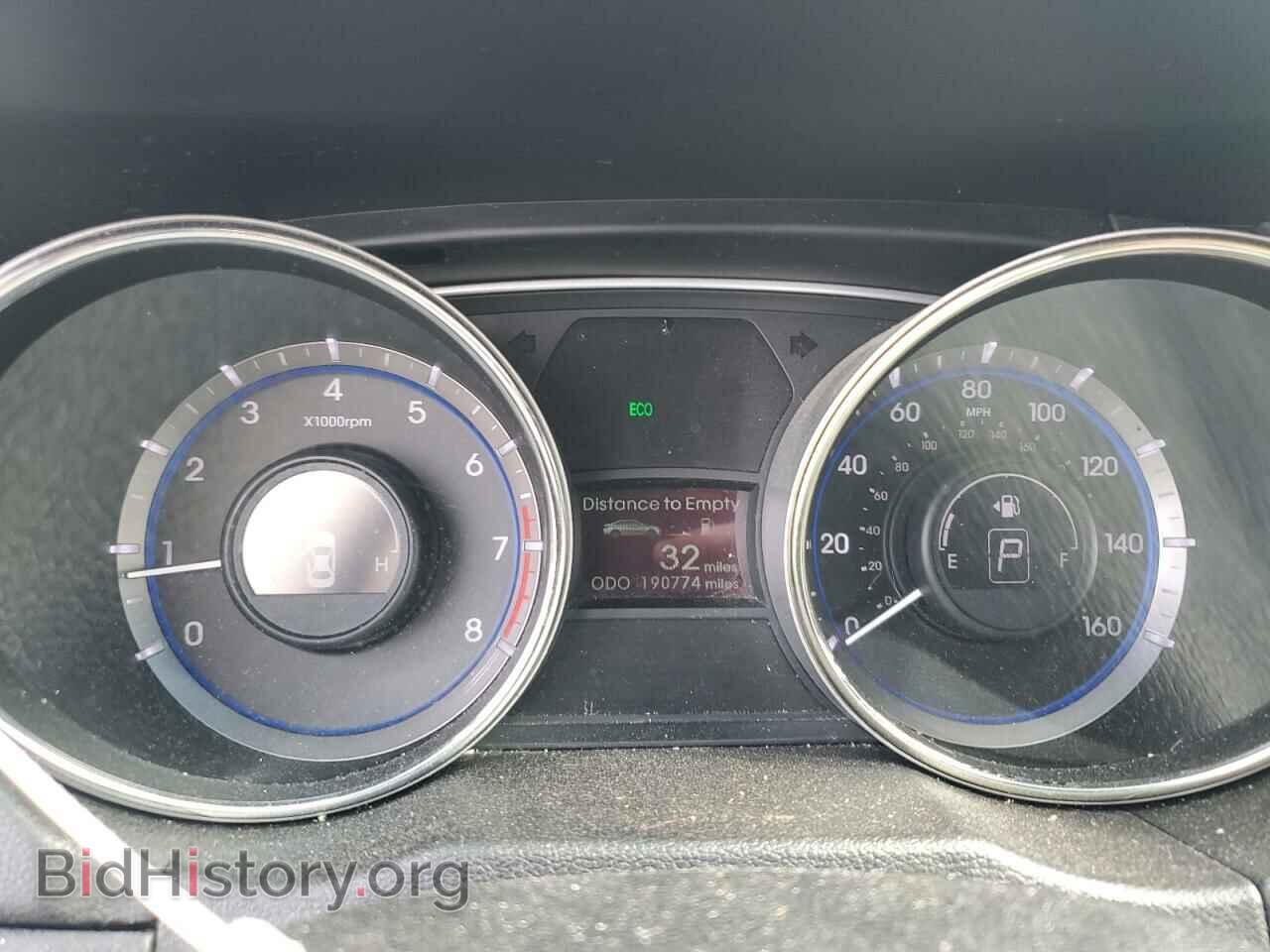 2013 HYUNDAI SONATA - VIN: 5NPEC4AC7DH534473 - Фото 9