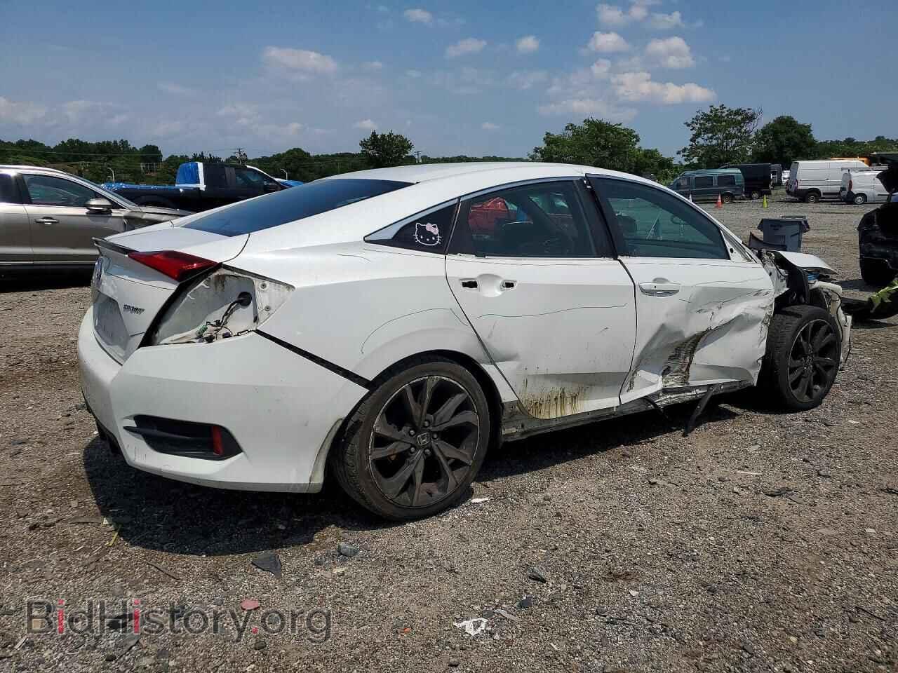 2019 HONDA CIVIC - VIN: 2HGFC2F86KH558347 - Фото 3