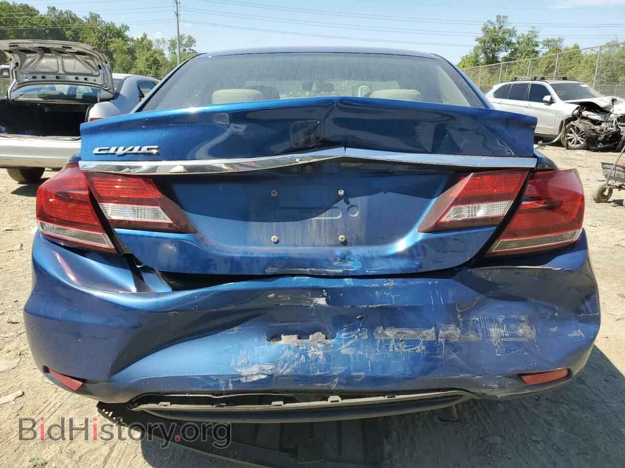2013 HONDA CIVIC - VIN: 19XFB2F82DE073090 - Фото 6