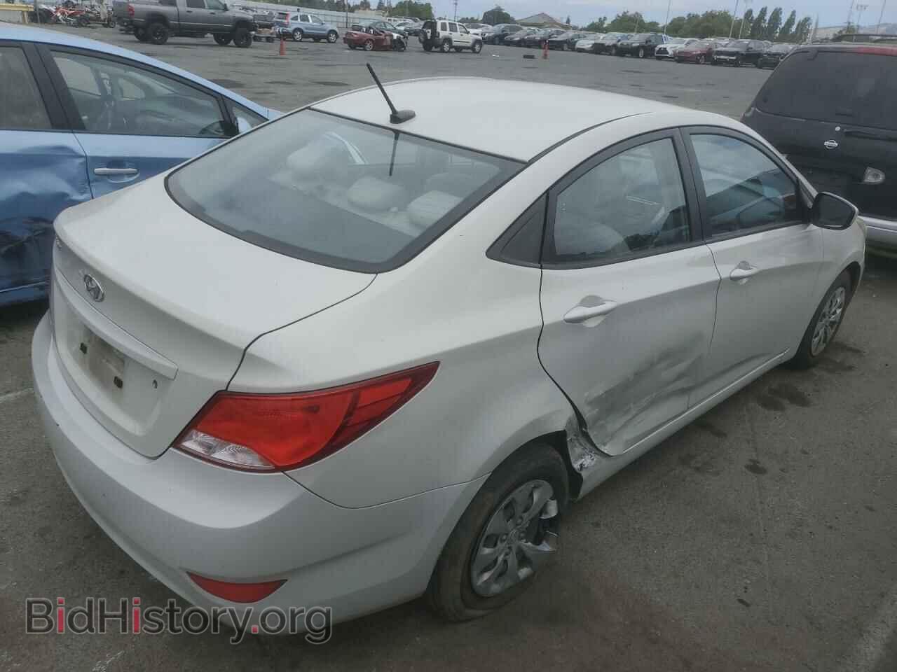 2016 HYUNDAI ACCENT - VIN: KMHCT4AE4GU986492 - Фото 3