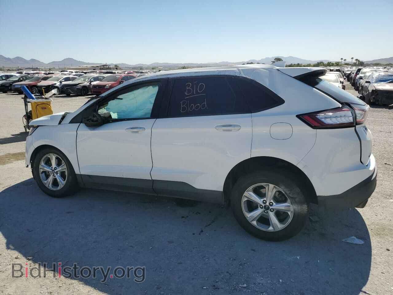 2015 FORD EDGE - VIN: 2FMTK3G83FBC23933 - Фото 2