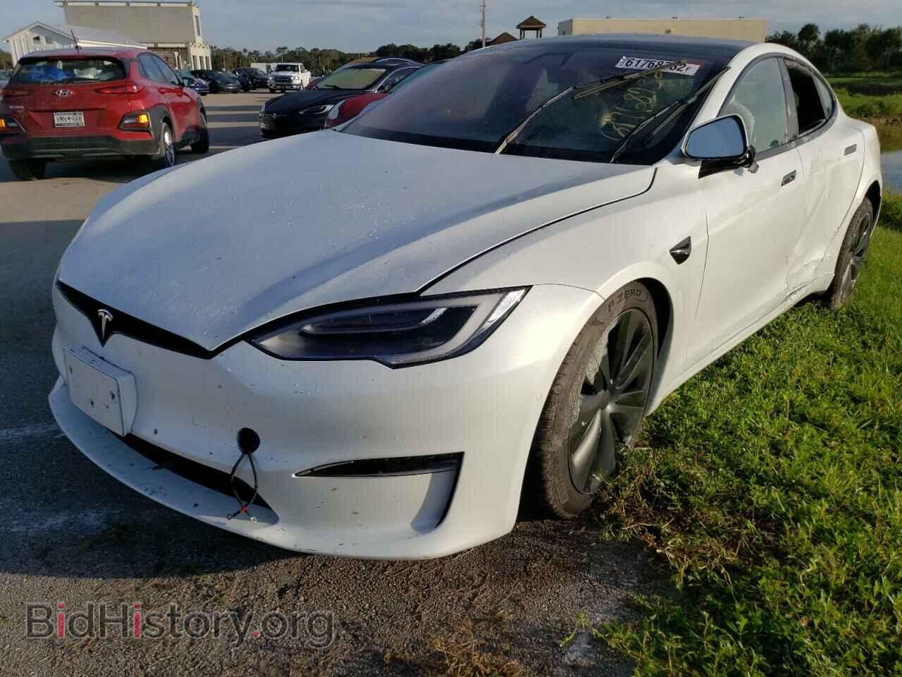 2021 TESLA MODEL S - VIN: 5YJSA1E66MF451501 - Photo 2