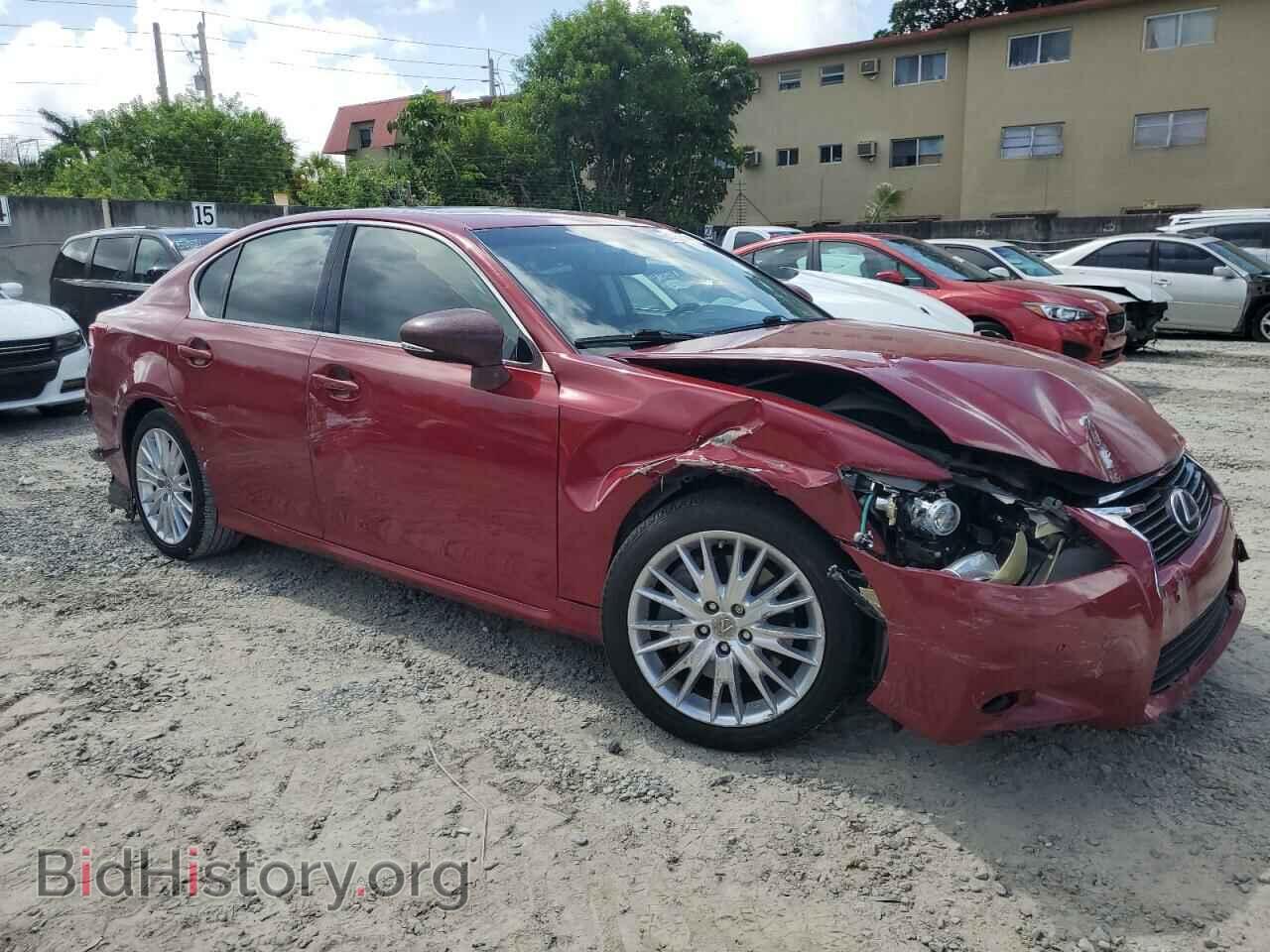 2013 LEXUS GS350 - VIN: JTHBE1BLXD5006242 - Фото 4