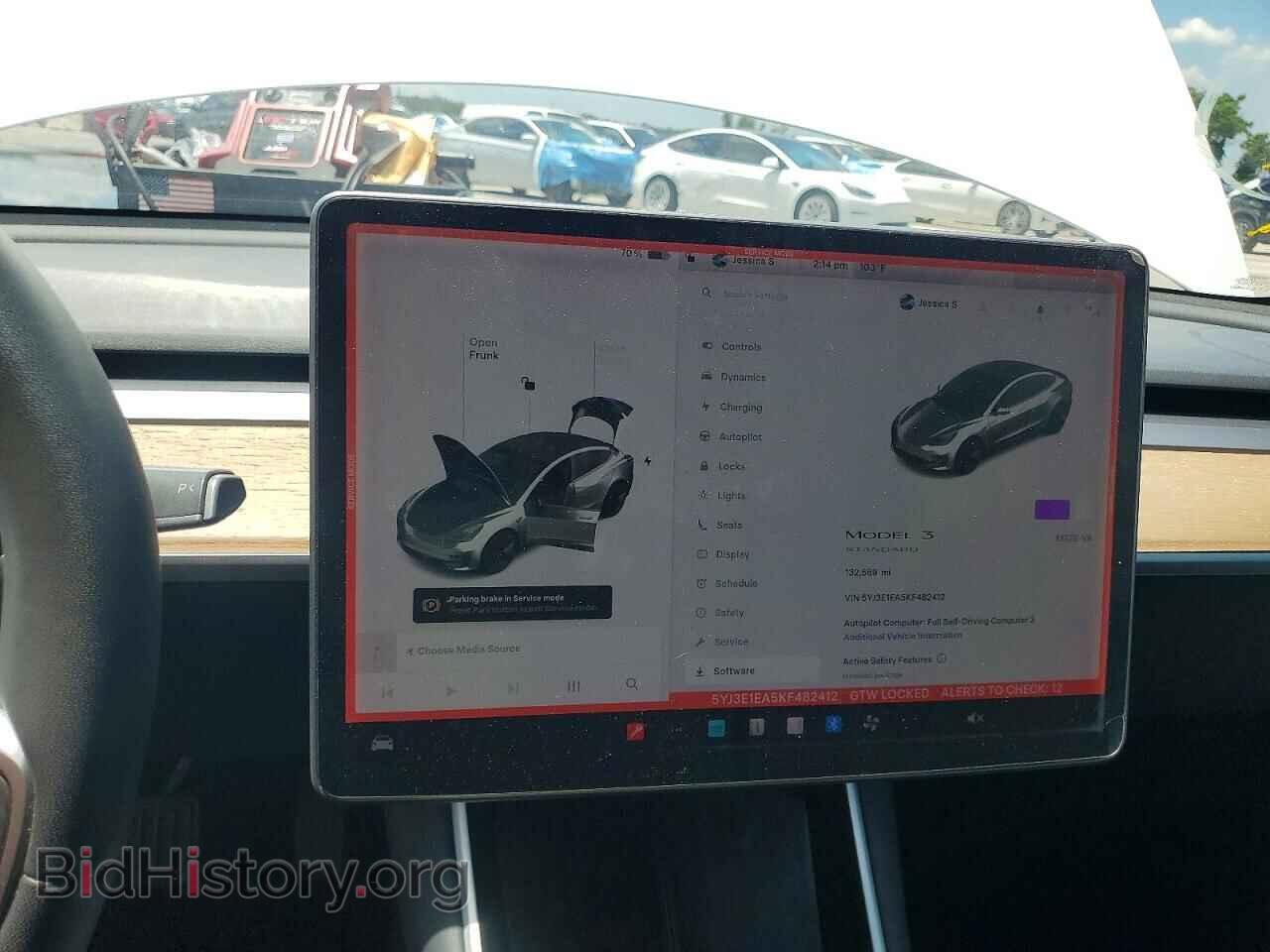 2019 TESLA MODEL 3 - VIN: 5YJ3E1EA5KF482412 - Фото 9