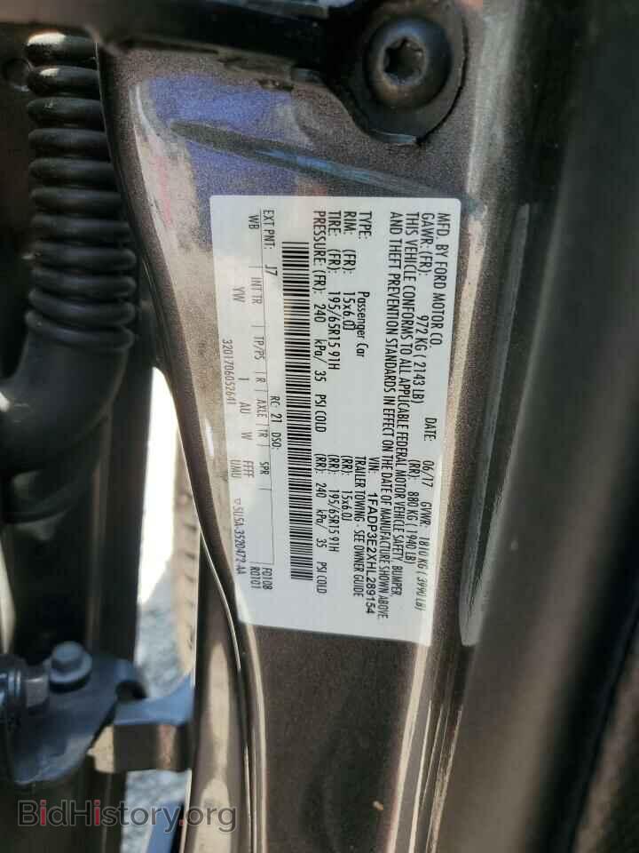 2017 Ford FOCUS (VIN 1FADP3E2XHL289154) — photo 12 of 13