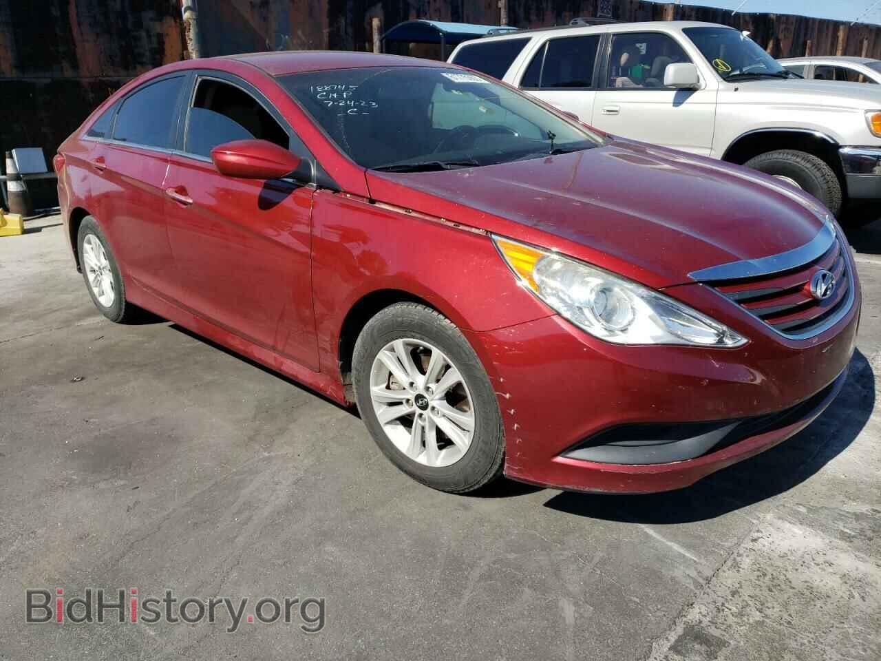 2014 HYUNDAI SONATA - VIN: 5NPEB4AC0EH941183 - Фото 4