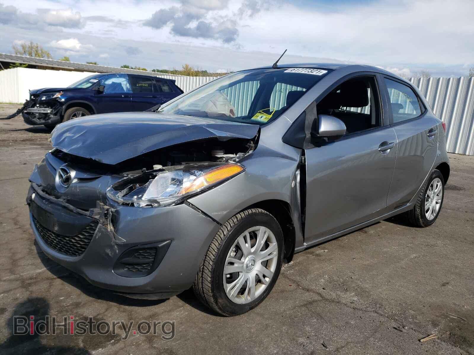 2011 MAZDA 2 - VIN: JM1DE1HZ1B0109906 - Фото 2