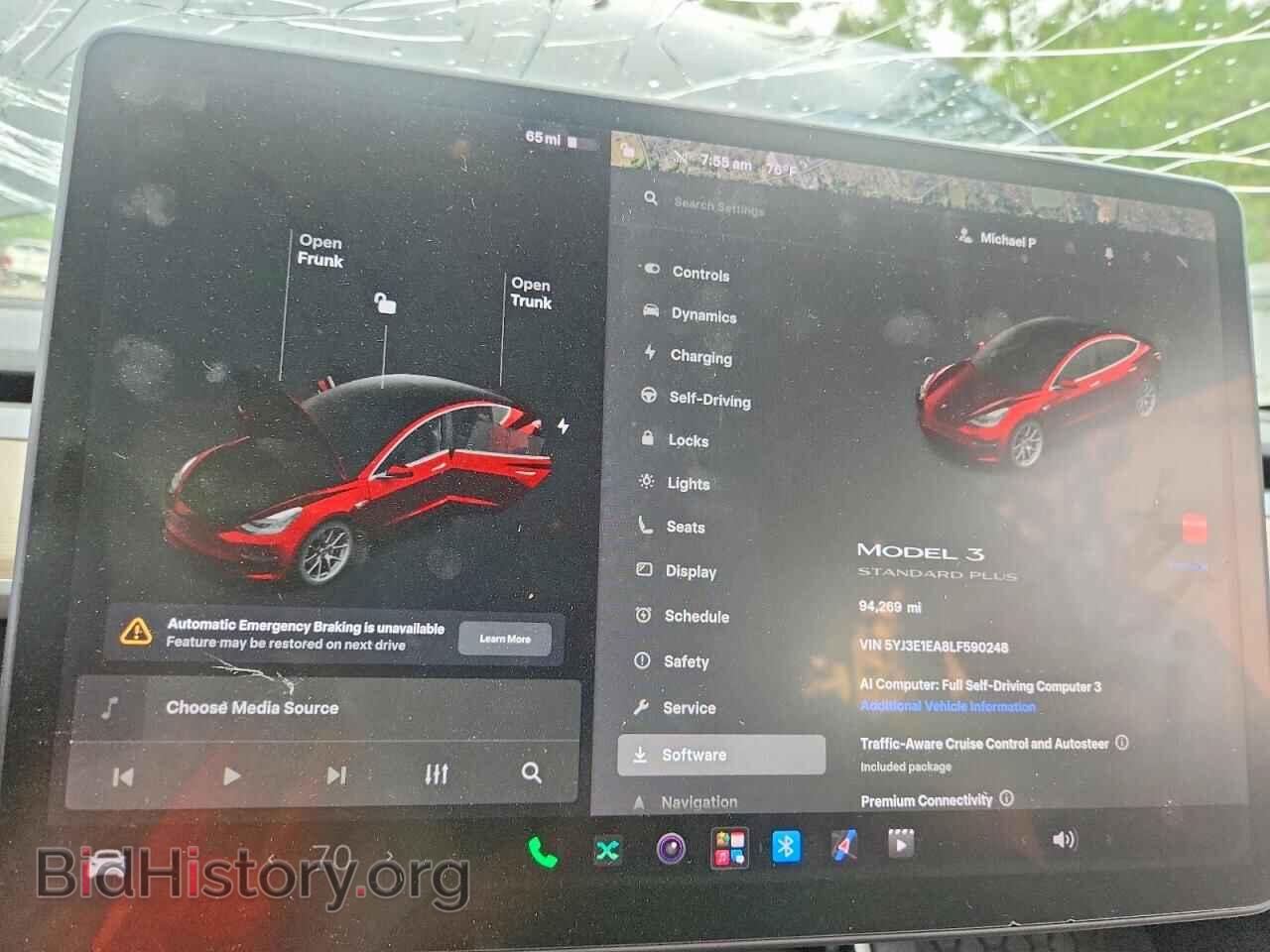 2020 TESLA MODEL 3 - VIN: 5YJ3E1EA8LF590248 - Photo 9