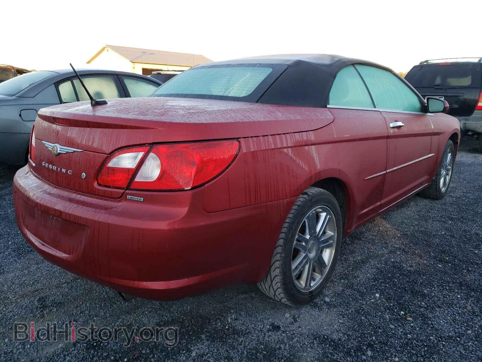 2008 CHRYSLER SEBRING - VIN: 1C3LC65M28N676665 - Фото 4