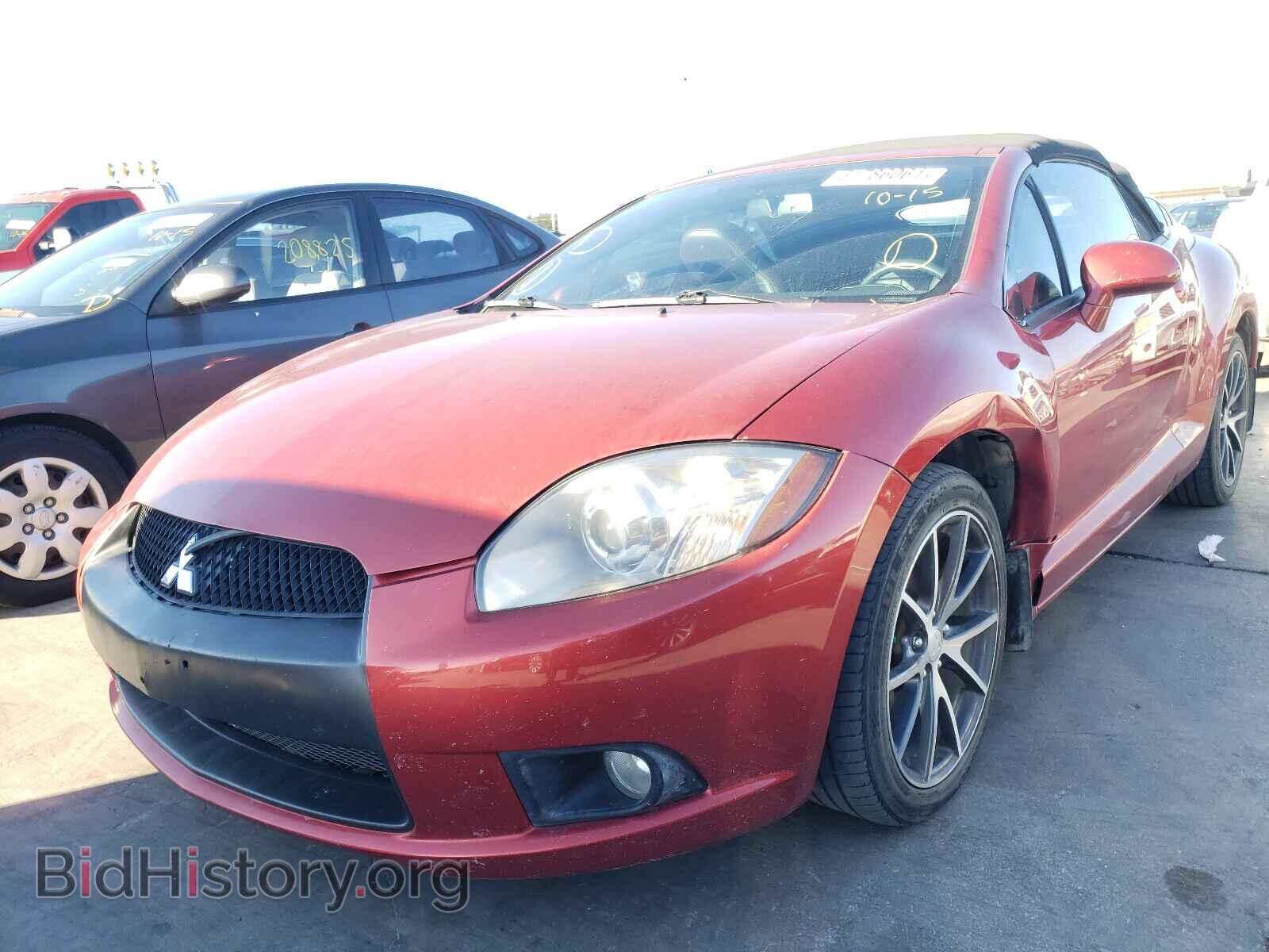 2011 MITSUBISHI ECLIPSE - VIN: 4A37L5EF9BE001358 - Фото 2