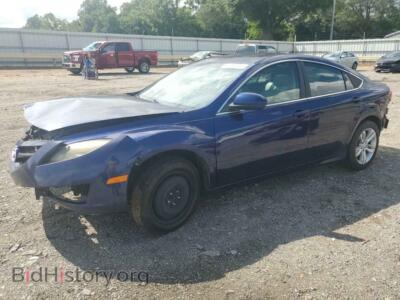 2009 Mazda 6 I, blue — VIN 1YVHP82A295M31565, Copart