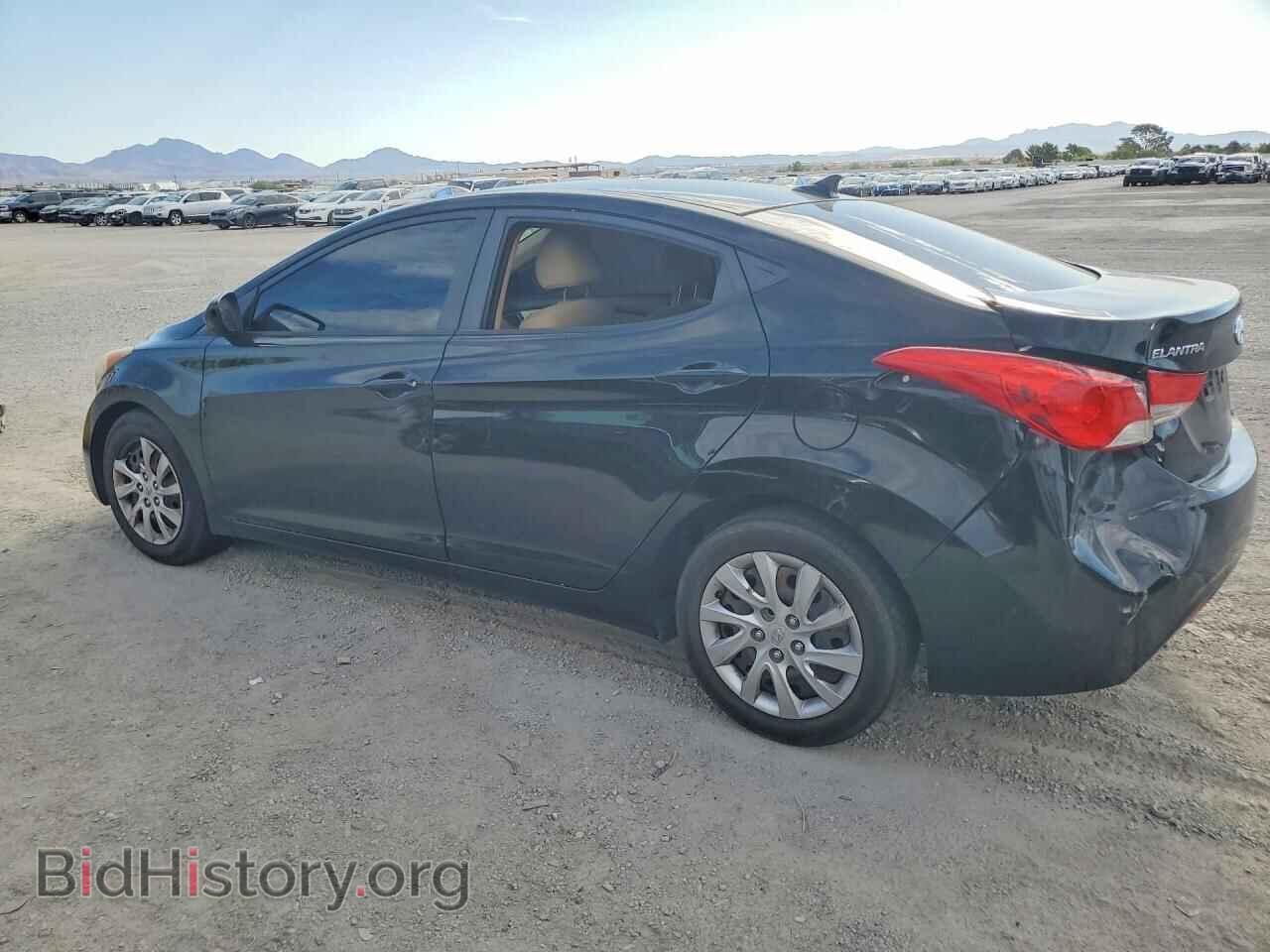 2012 HYUNDAI ELANTRA - VIN: KMHDH4AE9CU228972 - Фото 2