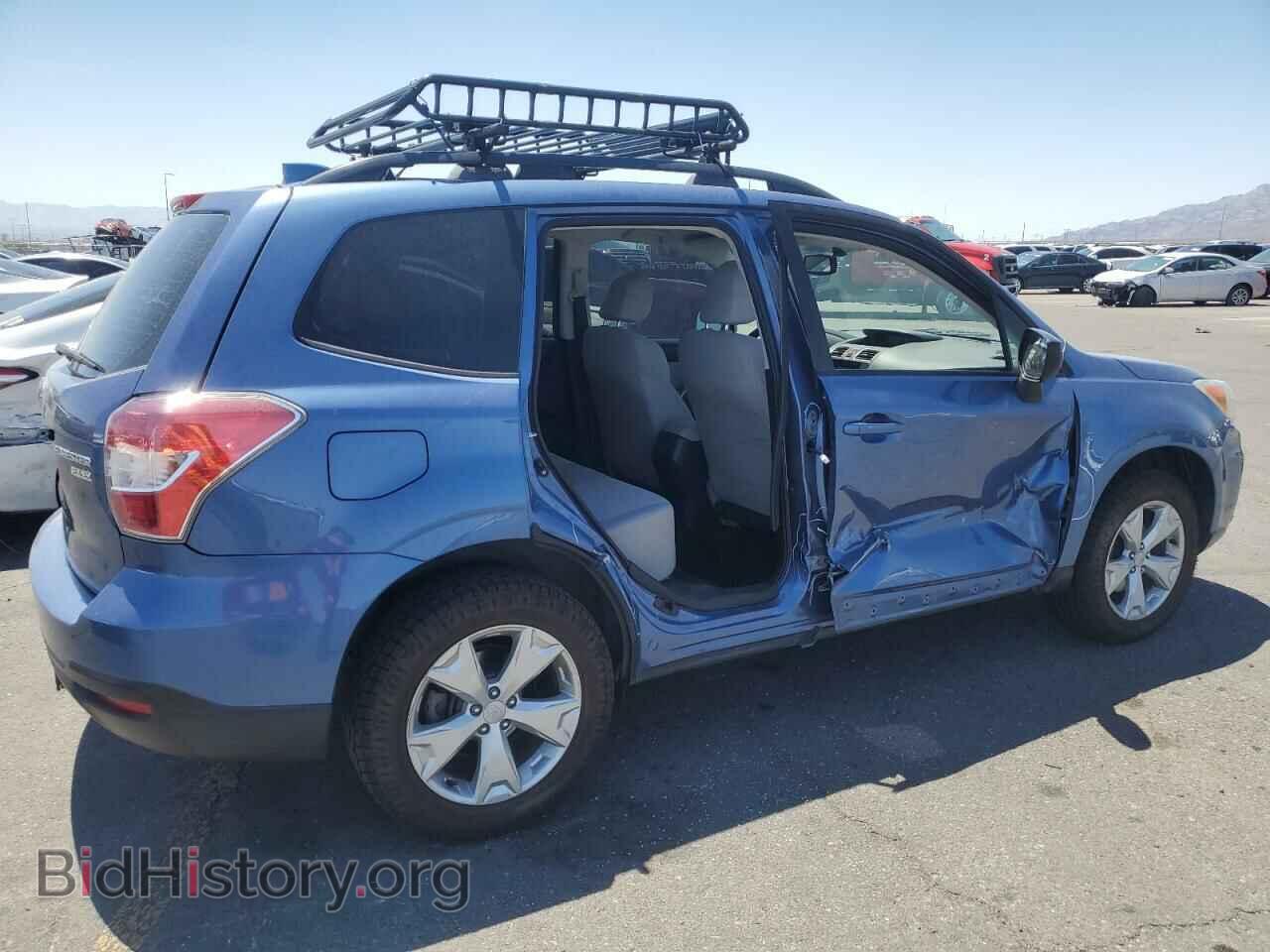 2016 SUBARU FORESTER - VIN: JF2SJABC3GH543908 - Фото 3