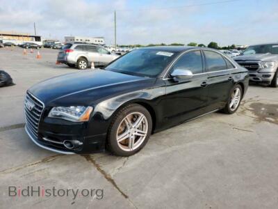 2013 Audi S8 Quattro, black — VIN WAUD2AFD6DN018102, Copart