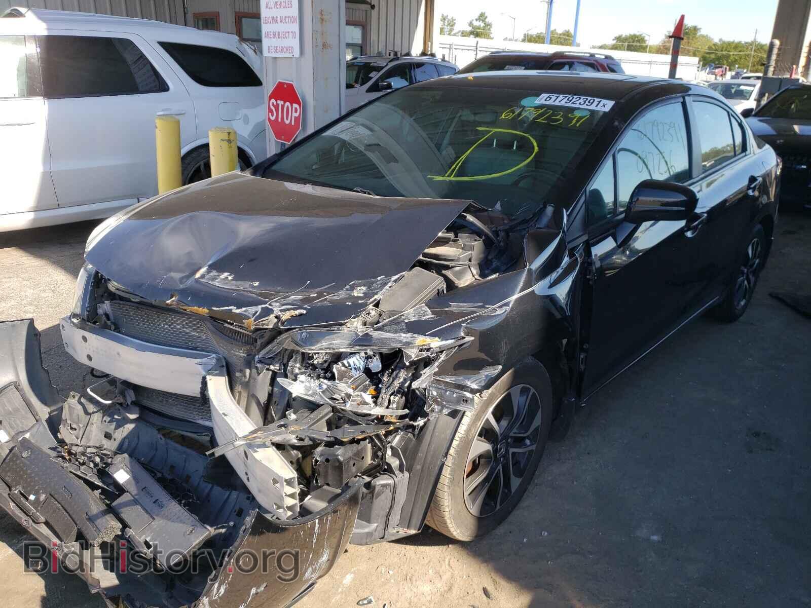 2014 HONDA CIVIC - VIN: 19XFB2F88EE013459 - Фото 2
