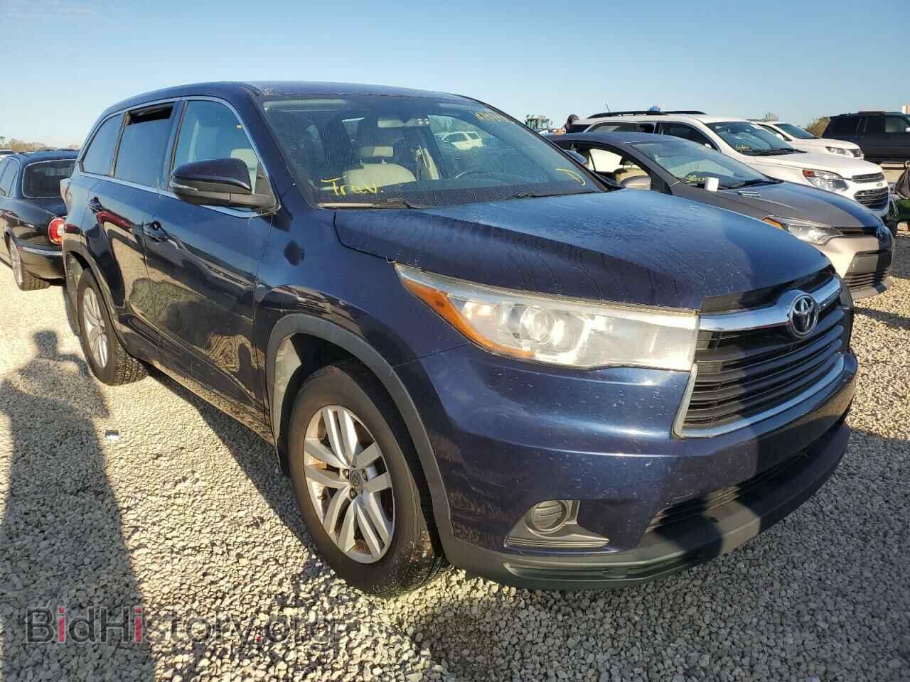 Photo 5TDBKRFHXFS173065 - TOYOTA HIGHLANDER 2015