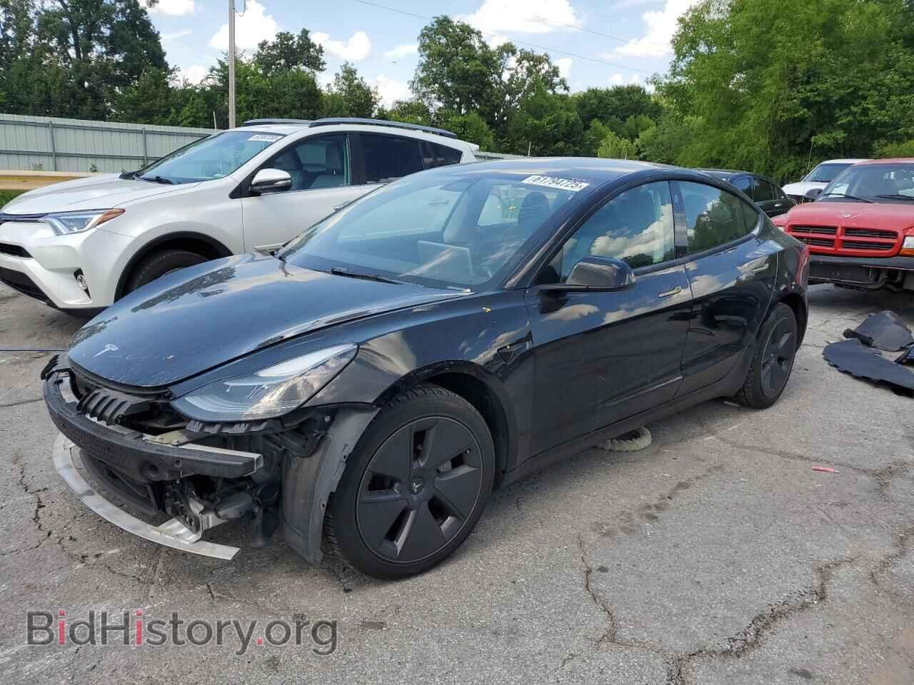 Photo 5YJ3E1EA9MF095140 - TESLA MODEL 3 2021
