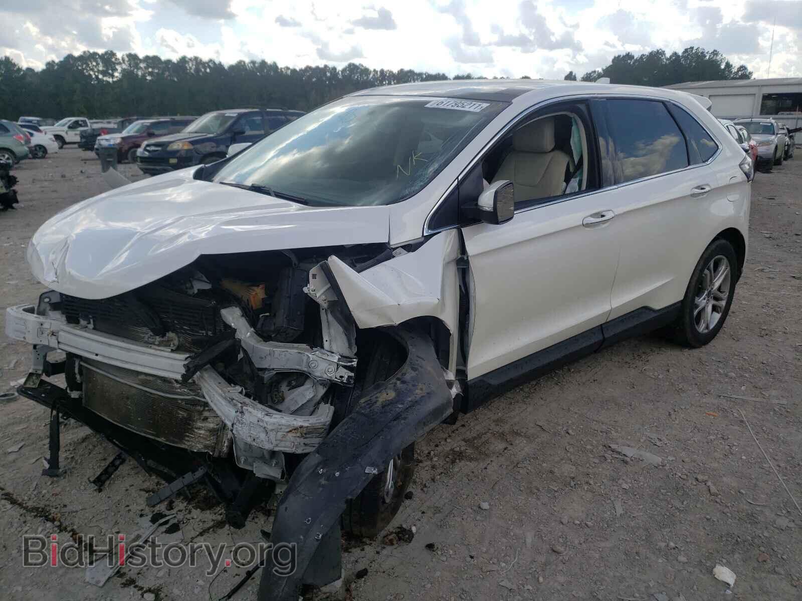 2015 FORD EDGE - VIN: 2FMTK3K83FBC16150 - Фото 2