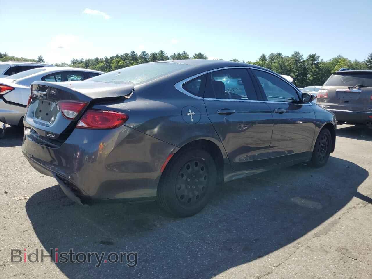 2015 CHRYSLER 200 - VIN: 1C3CCCFBXFN628100 - Фото 3