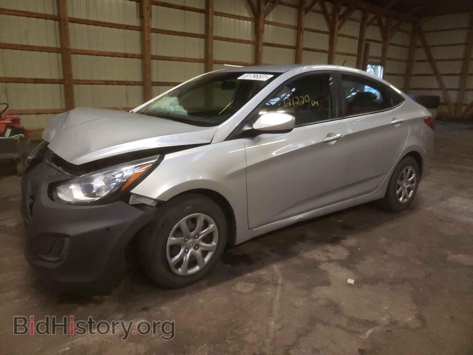 2014 HYUNDAI ACCENT - VIN: KMHCT4AE7EU720848 - Фото 2