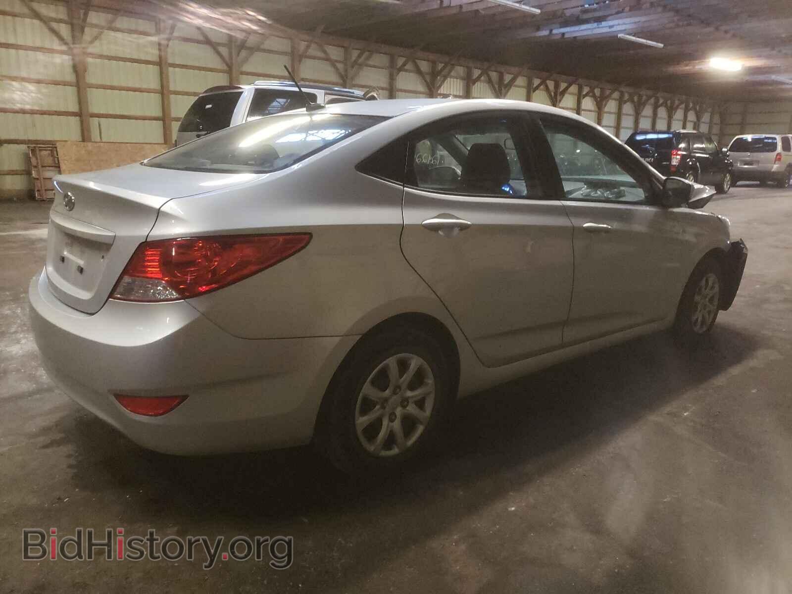 2014 HYUNDAI ACCENT - VIN: KMHCT4AE7EU720848 - Фото 4