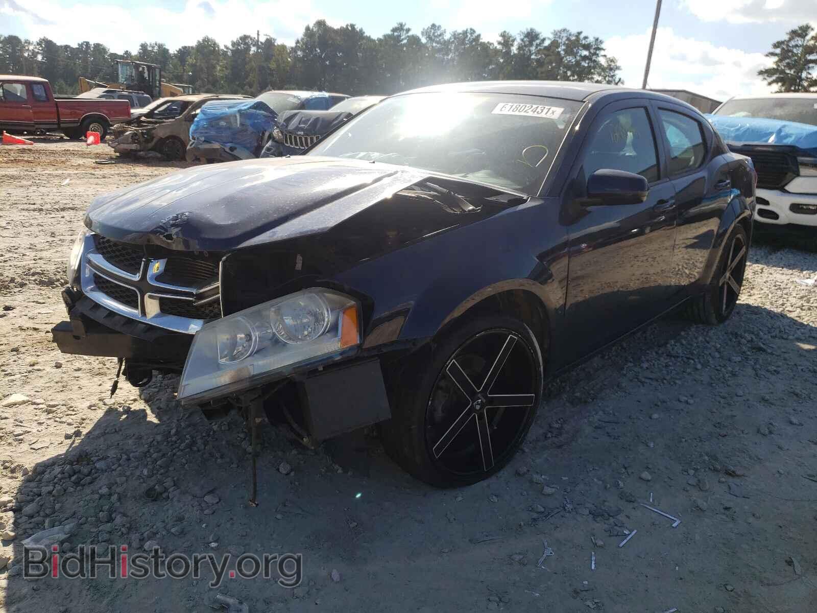 2013 DODGE AVENGER - VIN: 1C3CDZCB4DN740148 - Фото 2