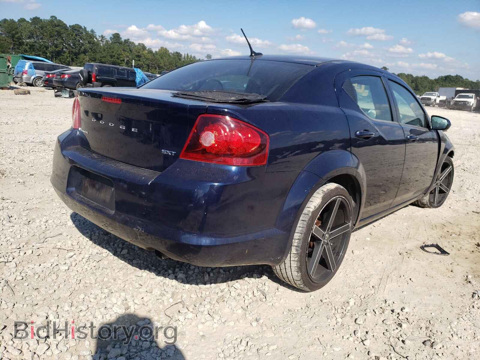 2013 DODGE AVENGER - VIN: 1C3CDZCB4DN740148 - Фото 4
