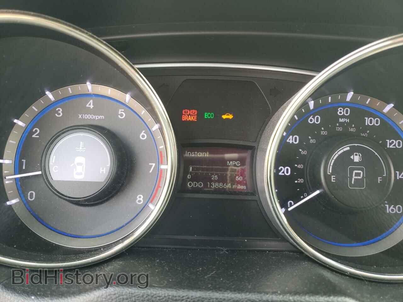 2012 HYUNDAI SONATA - VIN: 5NPEB4ACXCH325522 - Фото 9