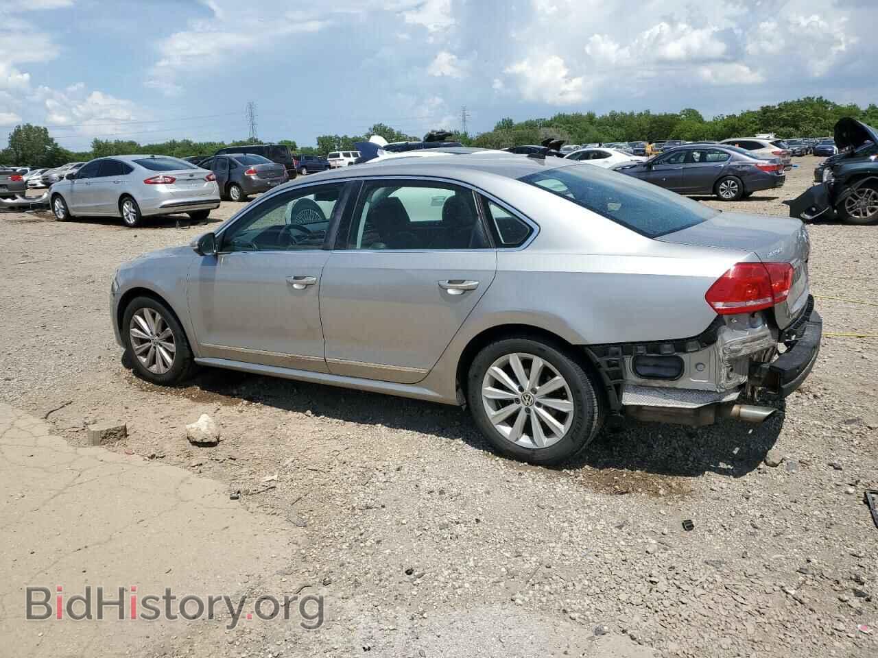 2012 VOLKSWAGEN PASSAT - VIN: 1VWCP7A32CC063529 - Фото 2