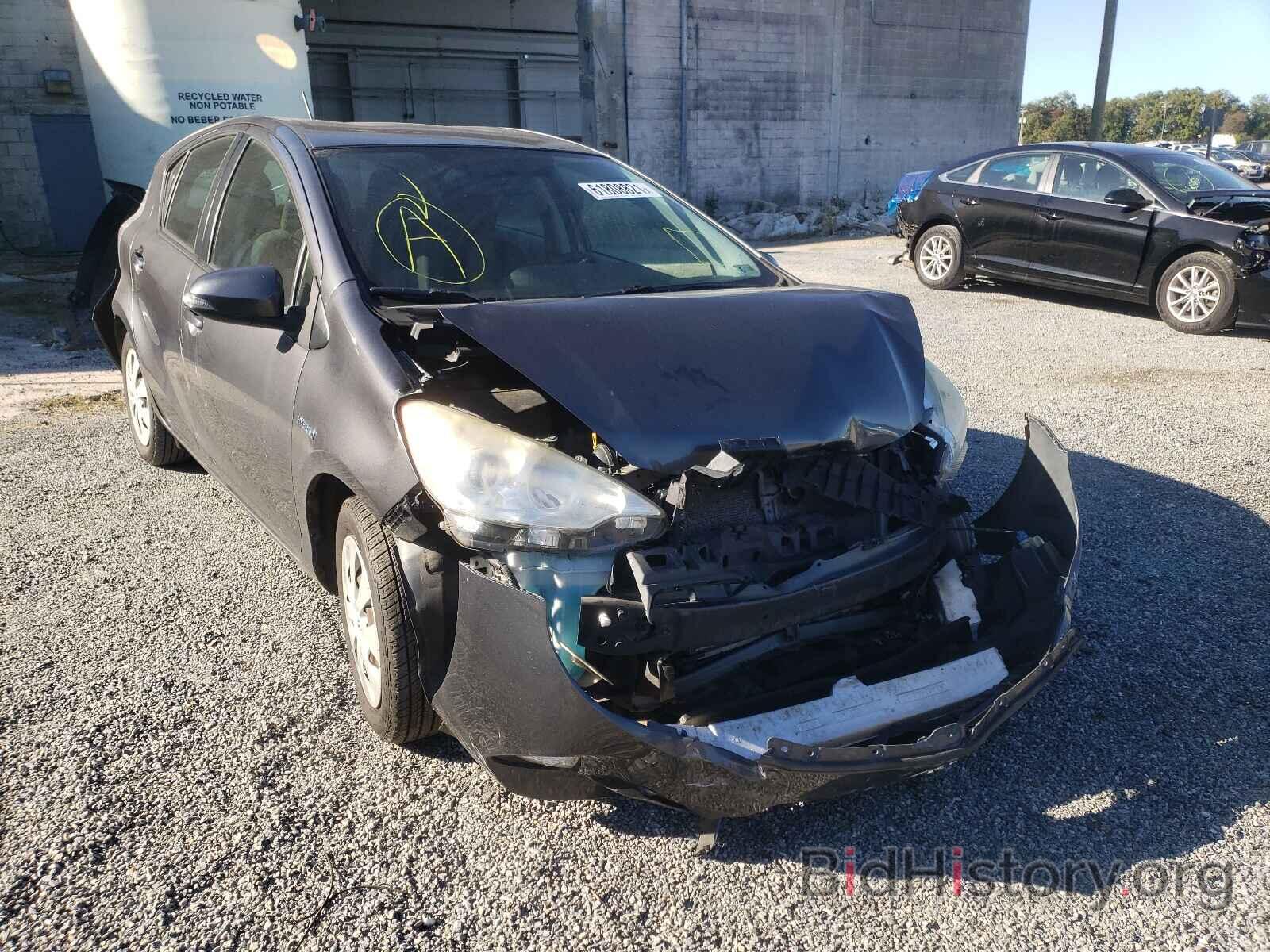 Photo JTDKDTB35D1542748 - TOYOTA PRIUS 2013