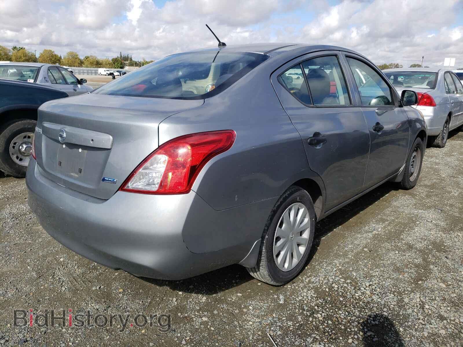 2012 NISSAN VERSA - VIN: 3N1CN7AP6CL937271 - Фото 4