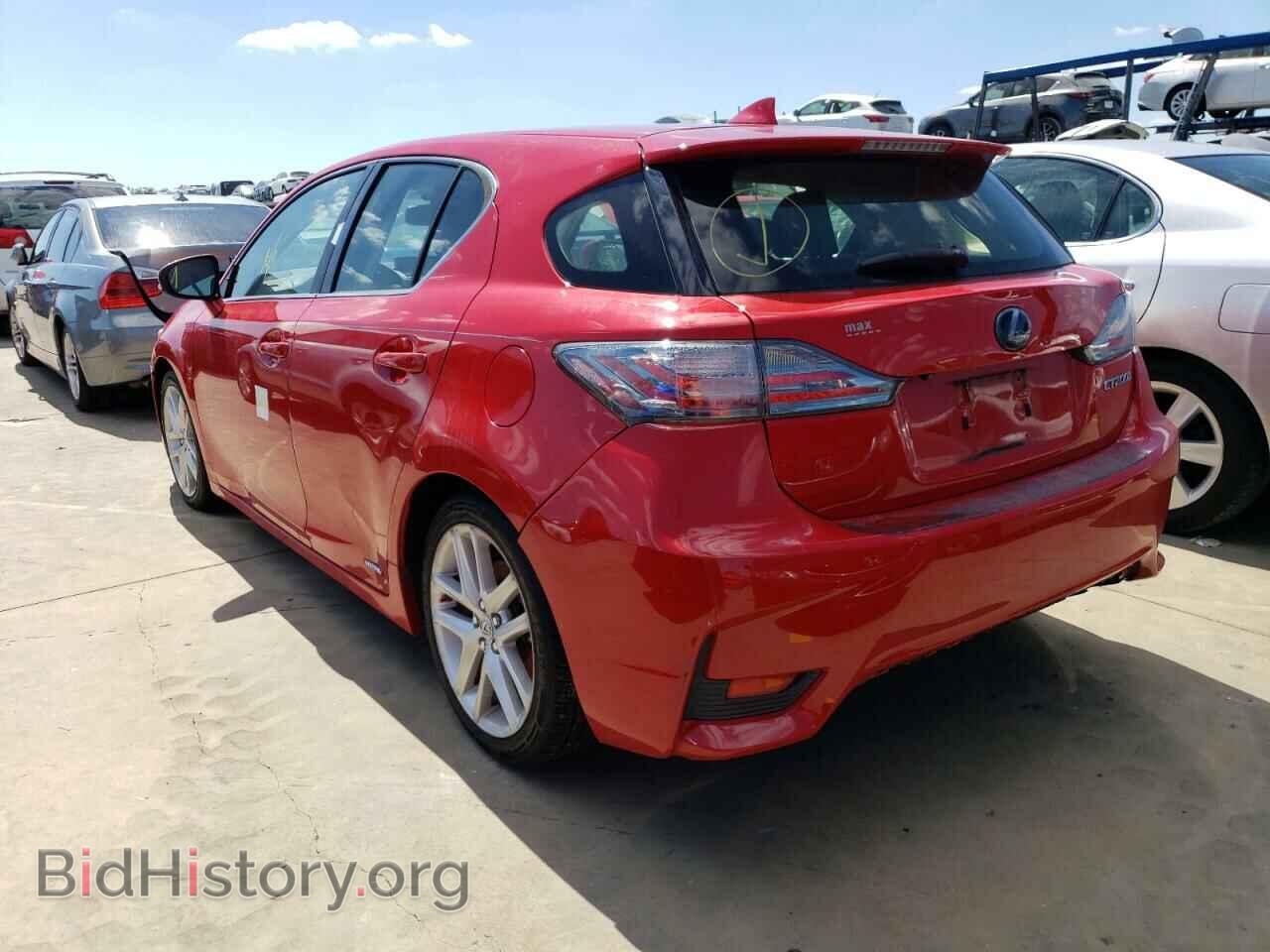 2014 LEXUS CT 200 - VIN: JTHKD5BH1E2179396 - Фото 3